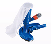 Economy jet vac w/brush for small above ground pool
