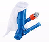Jet vac w/brush for spa and splasher