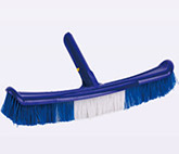 Oversized polybristle wall brush w/EZ-clip