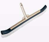 60cm/24in Metal Back Wall Brush with EZ-clip Handle,pp bristle