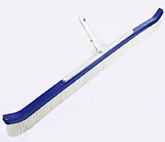 90cm/36in Metal Back Wall Brush with EZ-clip Handle,pp bristle