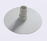Vacuum plate with hose adaptor