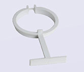 Protective wall support for skimmer