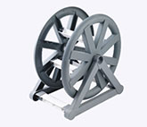 Hose Reel-carrier vacuum hose up to 13m in length