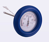 Deluxe round thermometer